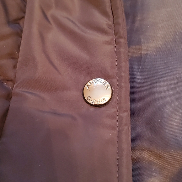 Andrew Marc Black Puffer Coat XXL - Picture 8 of 13